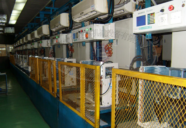 空調(diào)自動(dòng)裝配流水線(xiàn)